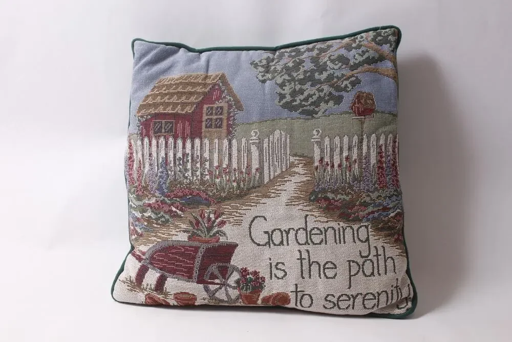 Gardening Throw Pillow 16